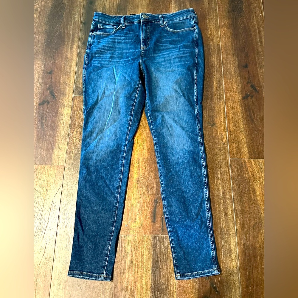 Kut from the Kloth Size 14 Ankle Skinny High Waisted Jeans VGUC